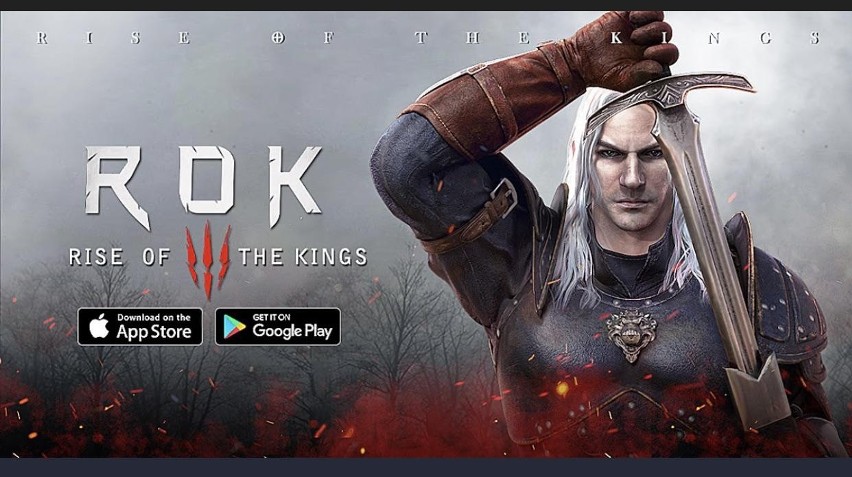 Reklama Rise of the Kings, podrabiająca grafikę z gry...