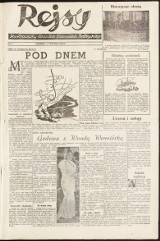 Archiwalne Rejsy z 1950 r.: Magazyn Rejsy ze stycznia, lutego i marca 1950 r. [ZDJĘCIA, PDF-Y]