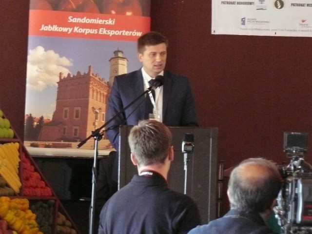Jednym z uczestników konferencji był wiceminister gospodarki Arkadiusz Bąk.