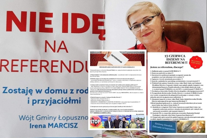 W niedzielę, 13 czerwca referendum w sprawie odwołania wójt gminy Łopuszno Ireny Marcisz i całej Rady Gminy. Trwa wojna na... ulotki [WIDEO]