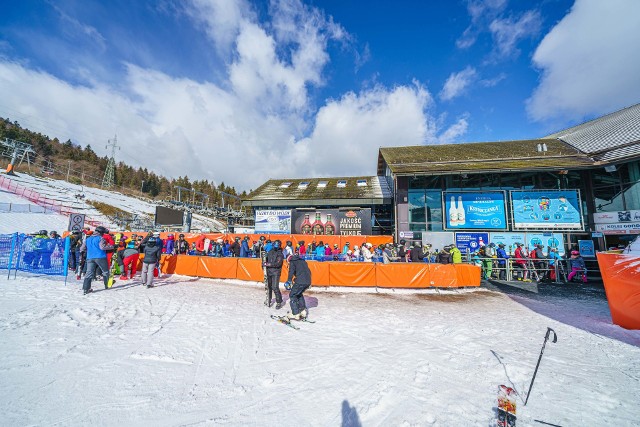 Stacja narciarska na Jaworzynie Krynickiej przeżywa oblężenie, to już prawie końcówka sezonu