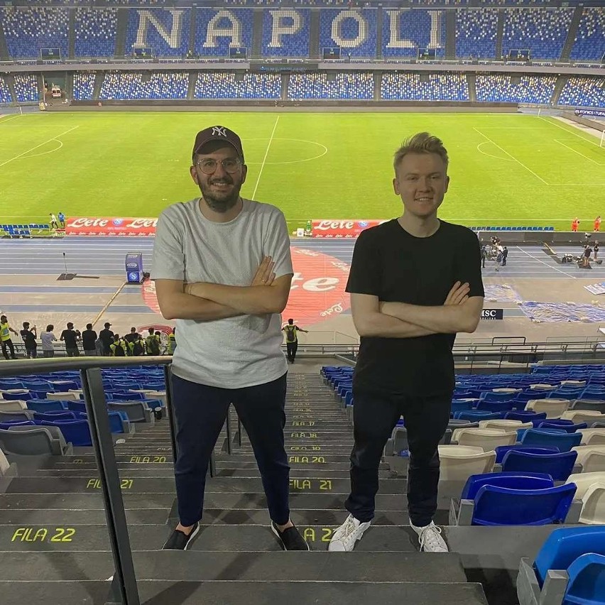Piotr Dumanowski i Dominik Guziak z Eleven Sports