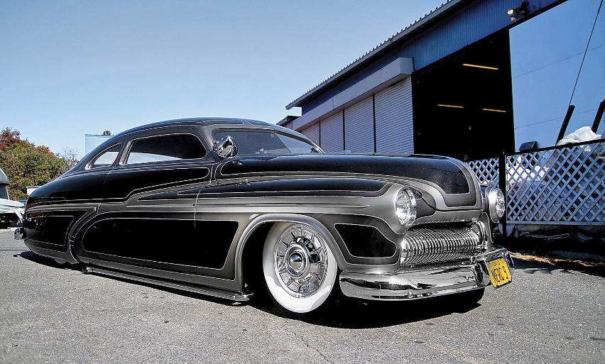 1950 Mercury Hardtop. Mercury w stylu "custom", w którym...