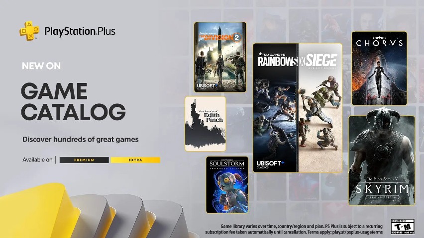 PS Plus Extra i Premium na listopad. 20 nowych tytułów w...