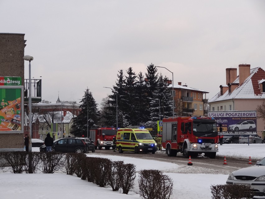 Kraksa na ul. Zachodniej wyglądała bardzo groźnie.