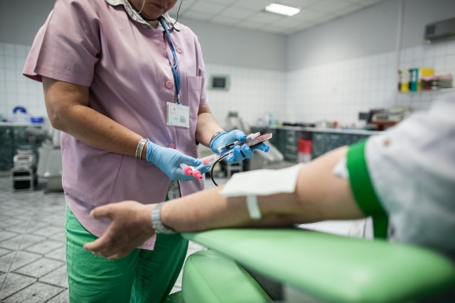 W Regionalnej Stacji Krwiodawstwa w wakacje dziennie krew oddaje 120 dawców - potrzeba dwa razy tyle chętnych