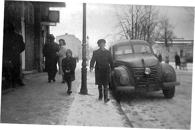 Rok 1949: bracia Sieńczewscy i Hanomag 1.3 Liter na Grunwaldzkiej w Sopocie