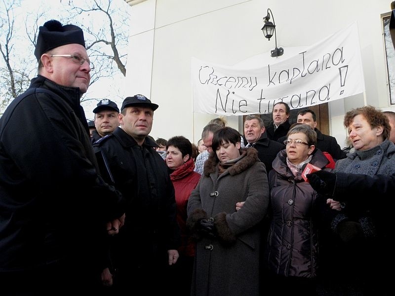 Protest w Ludzisku