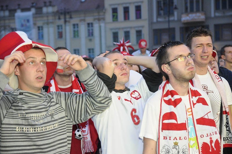 Mecz Polska-Rosja w bydgoskiej Strefie Kibica