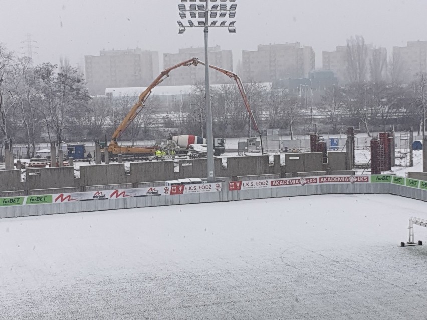 Budowa stadionu ŁKS. Ponad 19 milionów zł w tym roku  [GALERIA ZDJĘĆ]