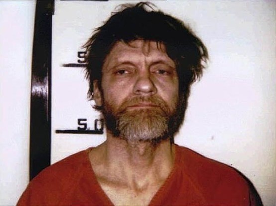 Theodore Kaczynski po aresztowaniu