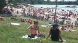 Opolskie plaże Malina i Bolko. Mieszkańcy i goście korzystają z dobrej pogody