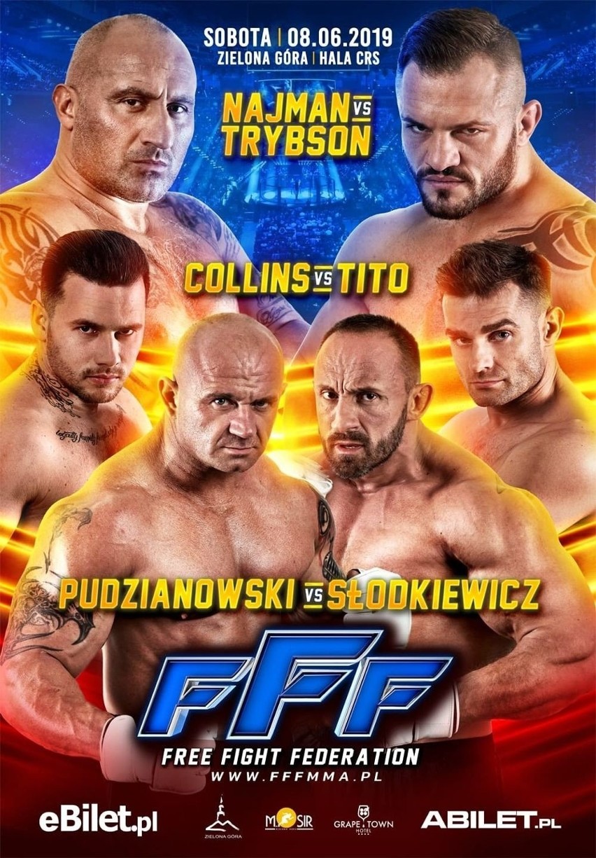 Free Fight Federation w Zielonej Górze - Polsat, godz. 20:05...