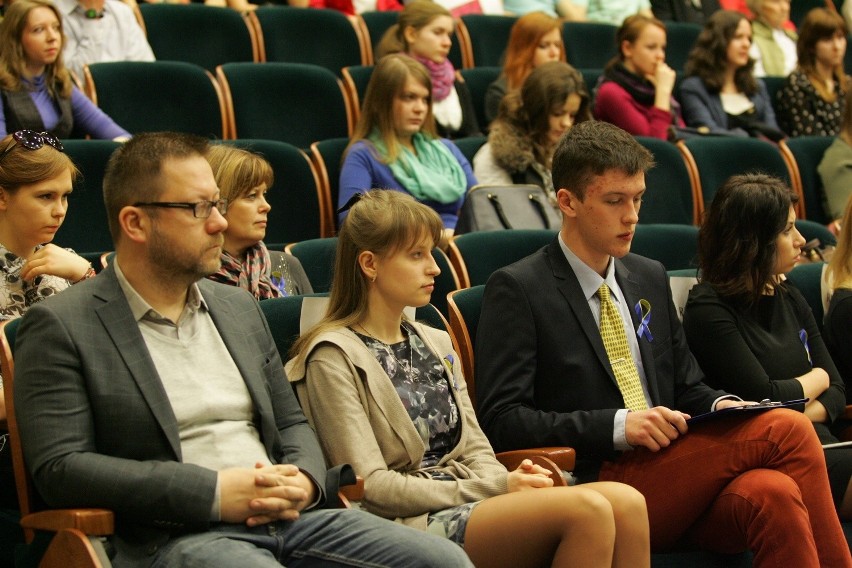 W debacie uczestniczyli Artur Kostiw, student z Ukrainy, dr...