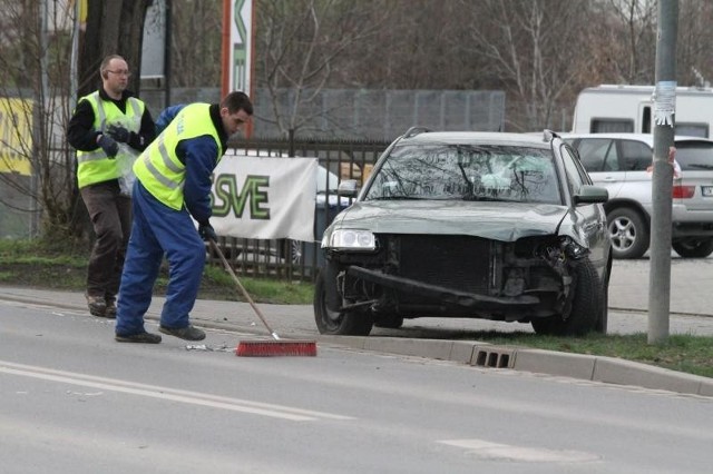 Wypadek na Krzywoustego, Wrocław, 04.12.2015