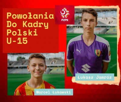 Dwaj zawodnicy KKP Korona - Jakub Jamróz i Marcel Łukawski - zostali zaproszeni na konsultację reprezentacji Polski do lat 15.