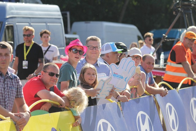 Mieszkańcy Zabrza na mecie Tour de Pologne 2018