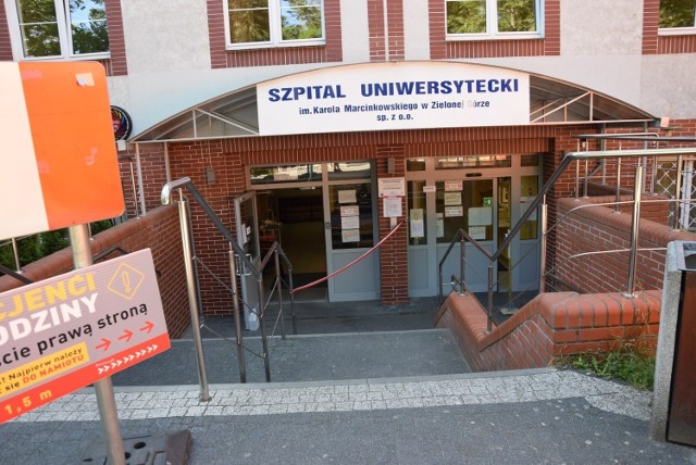 Szpital Uniwersytecki w Zielonej Górze w czasach pandemii.