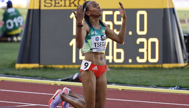 Etiopka Gudaf Tsegay to mistrzyni świata na 5000 m z Eugene. W Toruni zaatakuje rekord świata na jedną milę
