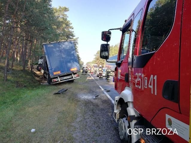 Toruń-Bydgoszcz. Wypadek radiowozu, który jechał do śmiertelnego wypadku