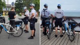 Policjanci na rowerach. Dwa kółka w nadmorskich kurortach są niezastąpione