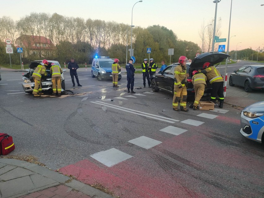 Wypadek na Kołłątaja w Białymstoku. Ucierpiało dziecko