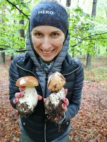 Zdjęcia grzybów znalezionych przez podczas spaceru przez...