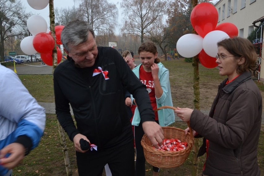 Na biegach w Węgiersku pojawił się wójt gminy Golub-Dobrzyń...