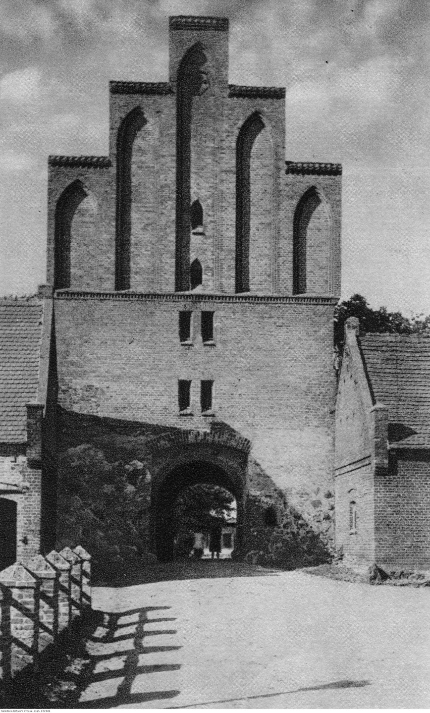 Zamek Bierzgłowski w międzywojniu.