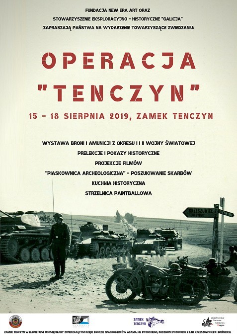 Operacja "Tenczyn", czyli militarny weekend na zamku w Rudnie. Pokazy historyczne i projekcje filmów