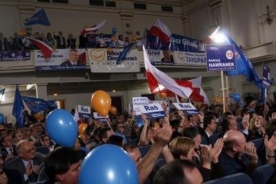 Krakowska konwencja wyborcza PO. Fot. Anna Kaczmarz