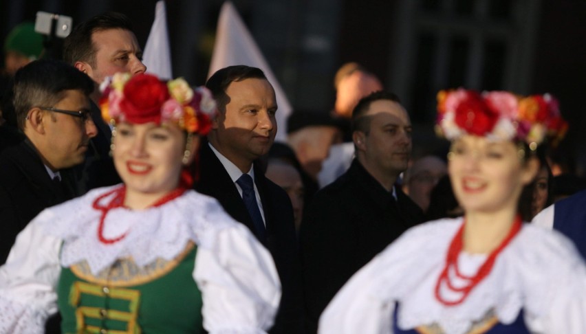 Prezydent RP Andrzej Duda w czwartek, 9 marca, odwiedził...