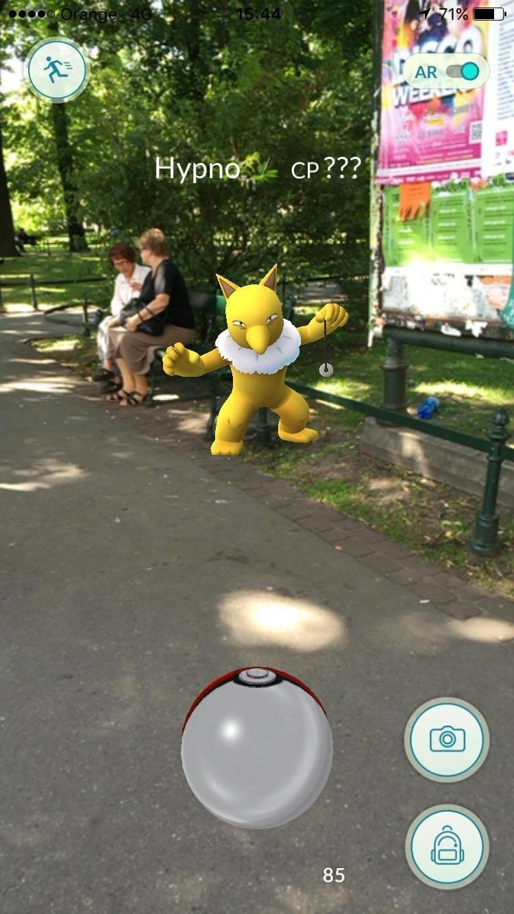 Pokemony na ulicach Krakowa