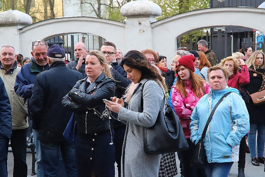 Strajk nauczycieli 2019. Demonstracja w Łodzi poparcia dla...