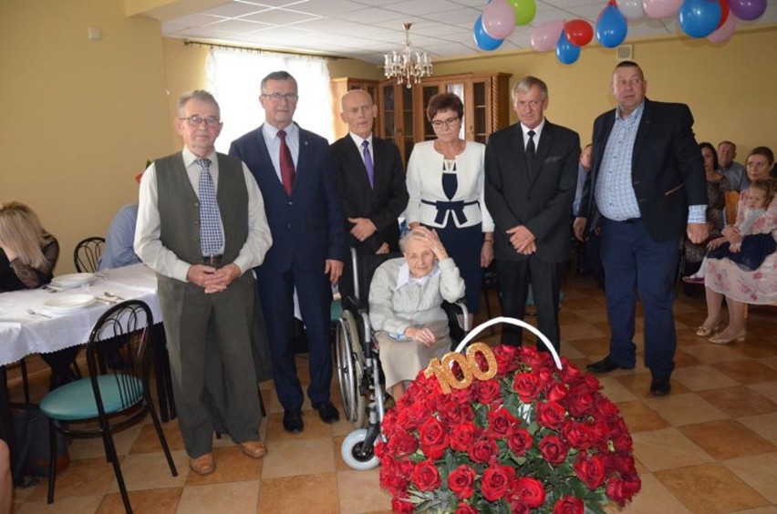 Jadwiga Górna z Elgiszewa obchodziła setną rocznicę urodzin