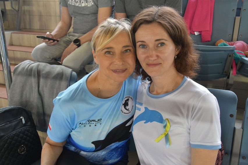 Pływacy z Ukrainy wystartowali na zawodach o Puchar Prezydenta Kielc. To są uchodźcy z Równego i z Kijowa. Zobacz zdjęcia
