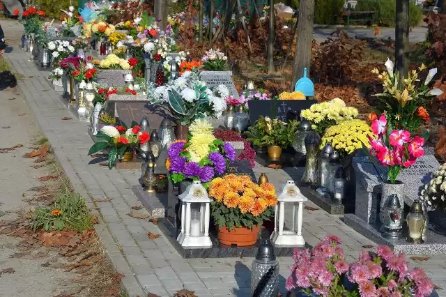 Pochówki urnowe są robione na cmentarzu komunalnym w Stalowej Woli do niewielkich grobów ziemnych
