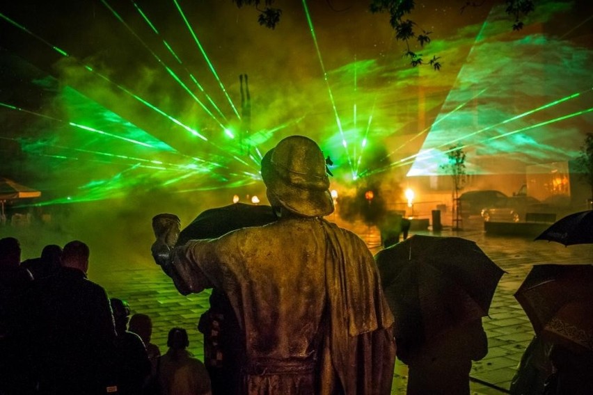 Pokaz laserowy odbył się w Częstochowie....
