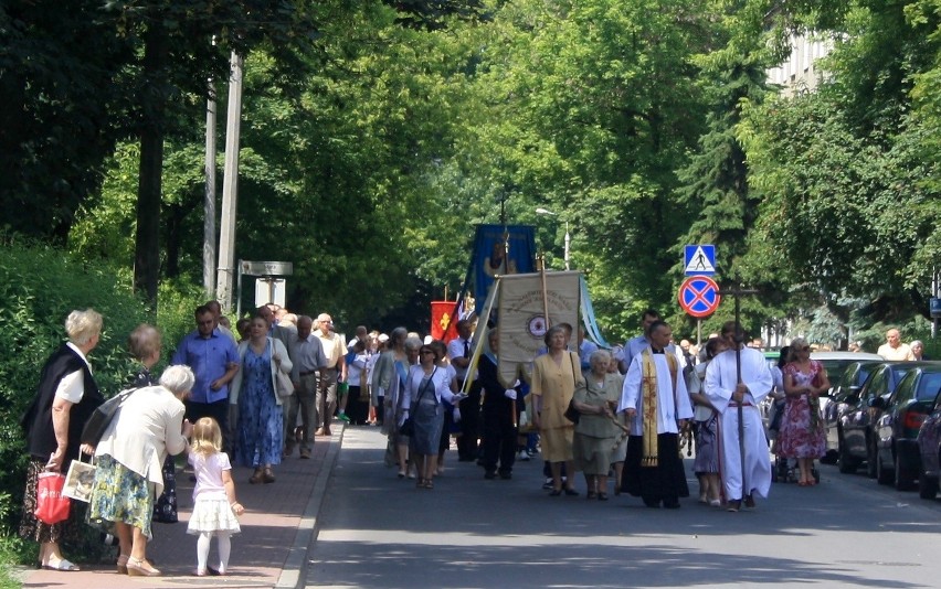 Boże Ciało 2014: procesja w Dąbrowie Górniczej