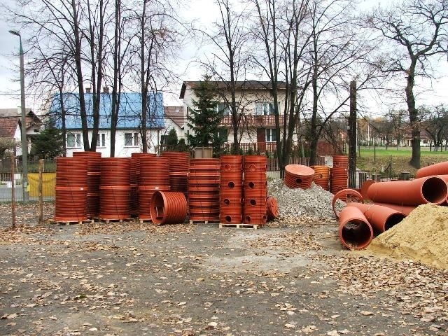 Budowa kanalizacji w gminie Wieliczka