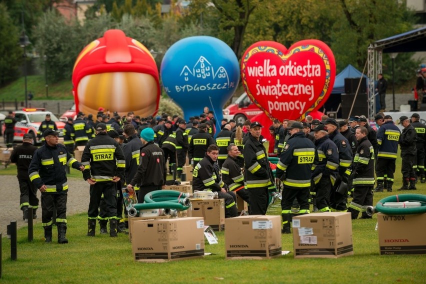 WOŚP przekazał sprzęt strażakom OSP