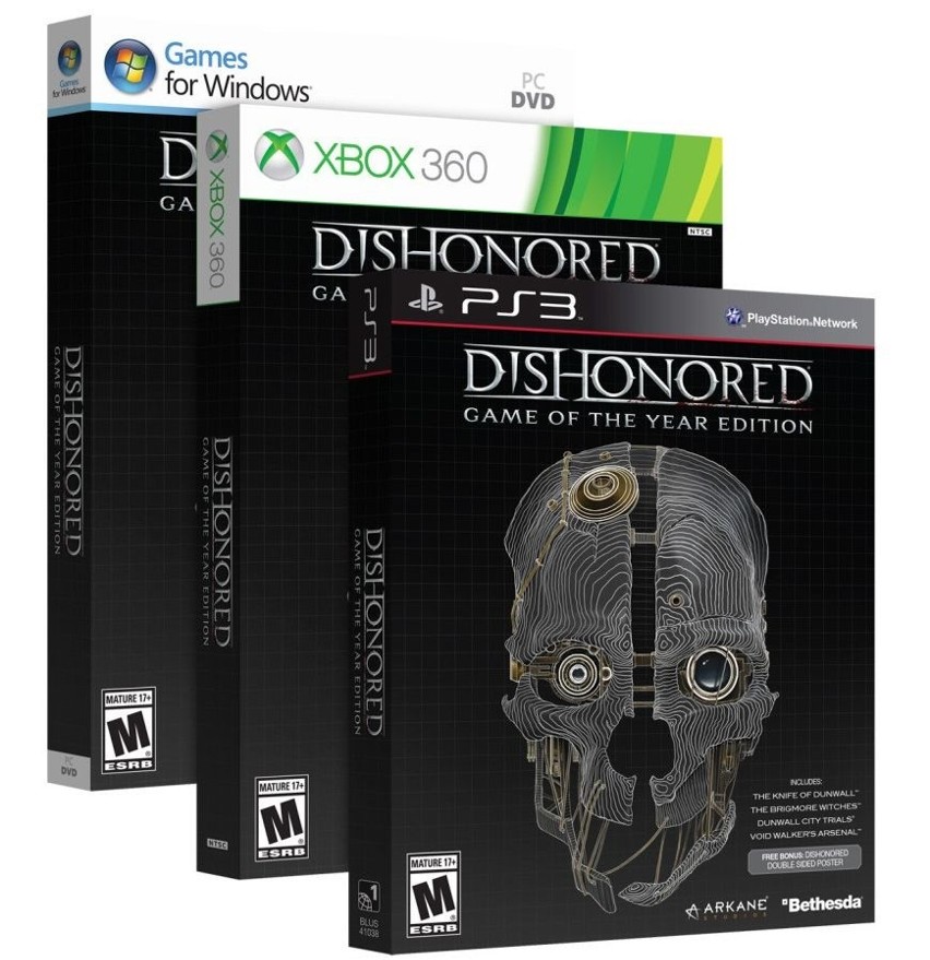 Dishonored: Game of the Year Edition już w październiku