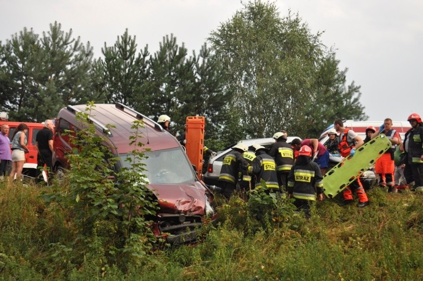 Wypadek w gminie Siemyśl.