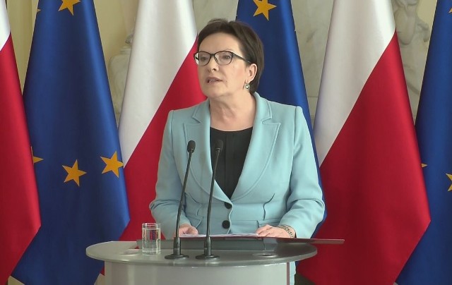 Premier Ewa Kopacz