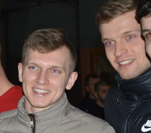 Michał Bździuła (z prawej) znów zagrał ze swoim bratem Krzysztofem