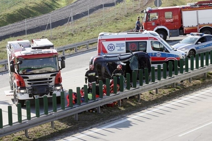 W poniedziałek, 8 kwietnia na autostradzie pod Kostomłotami...