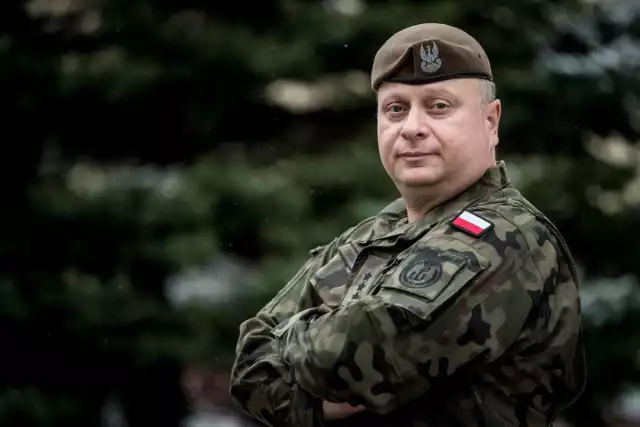 Nowy dowódca wielkopolskiej 12 Brygady - pułkownik Zbigniew Targoński