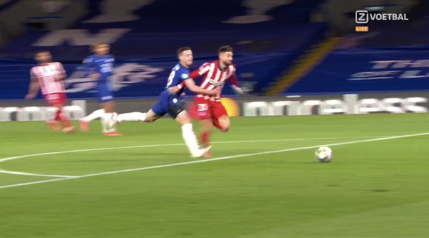 Liga Mistrzów. Chelsea w ćwierćfinale. Czy Atletico Madryt należał się karny przy stanie 0:0?