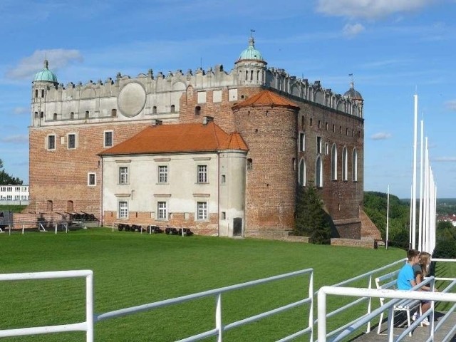 Zamek to największa atrakcja Golubia