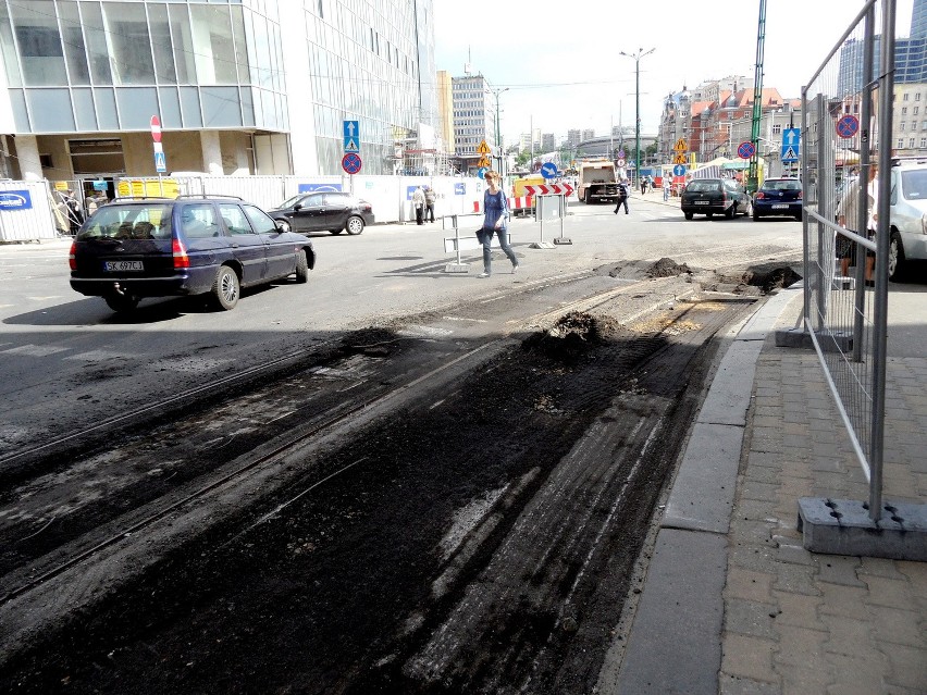 Przebudowa ulicy Pocztowej w Katowicach